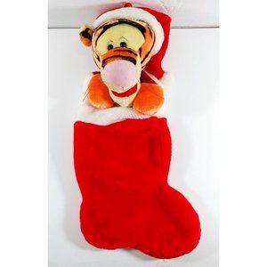 Disney Winnie The Pooh TIGGER Plush 3D Christmas Stocking Holiday